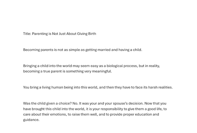 real mom parenting writer writing from heart with SEO skills